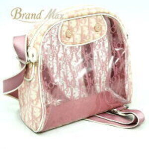 Dior Trotter Pink Clear Shoulder Bag